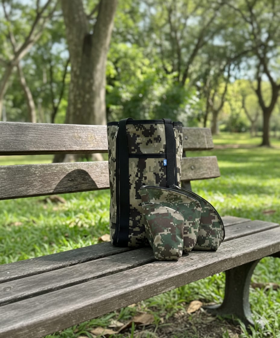 Bolso con accesorios Aurora